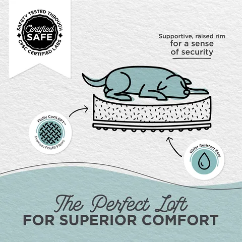 Best Friends by Sheri Lounge Shag – Frost, 76 x 51 cm 3