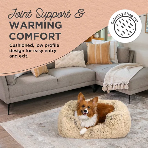 Best Friends by Sheri Lounge Shag – Taupe, 76 x 51 cm 2