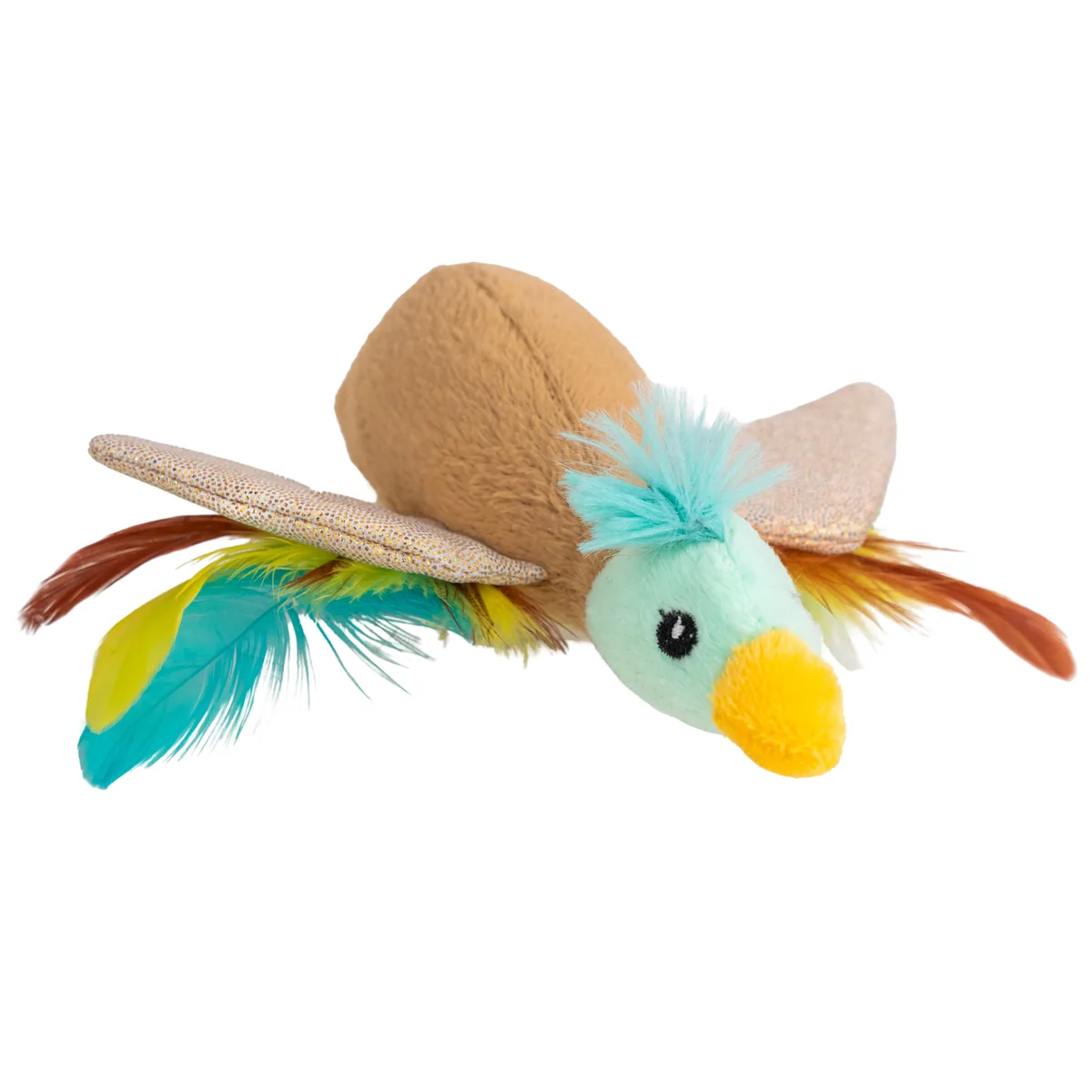 Catstages Flapperz Duck 貓薄荷鴨子玩具（棕）