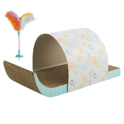 Catstages Cat Tunnel Scratcher – Multicolor