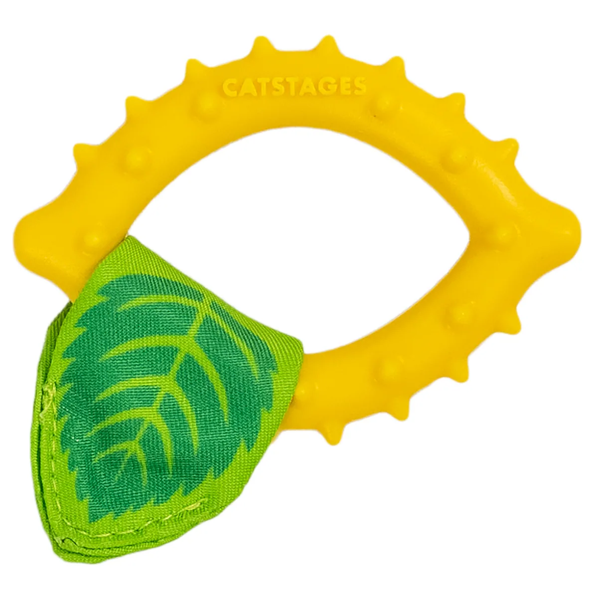Catstages Dental Lemon Teether 貓咪潔牙檸檬固齒玩具（黃）