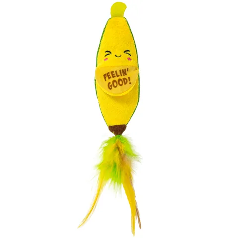 Catstages Kicker Peelin' Good Banana – Yellow