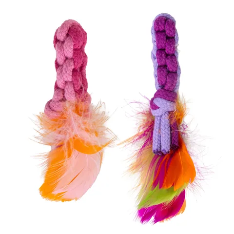 Catstages Dental Ropes Cat Toy – Multicolor, 2-Pack