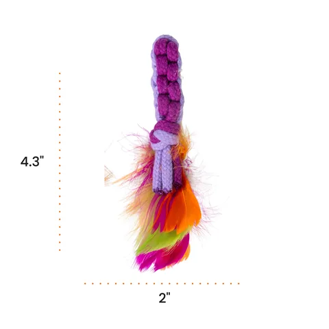 Catstages Dental Ropes 貓咪潔牙繩玩具 2 入組（多色） 4