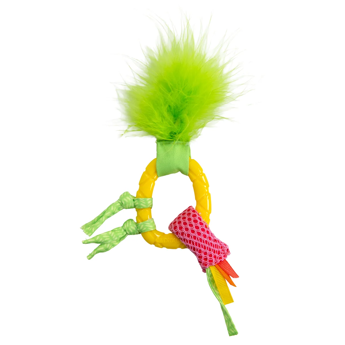 Catstages Dental Pineapple Teether 貓咪潔牙鳳梨固齒玩具（黃）