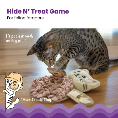 Catstages Snuffle Mat Cat – Pink 2