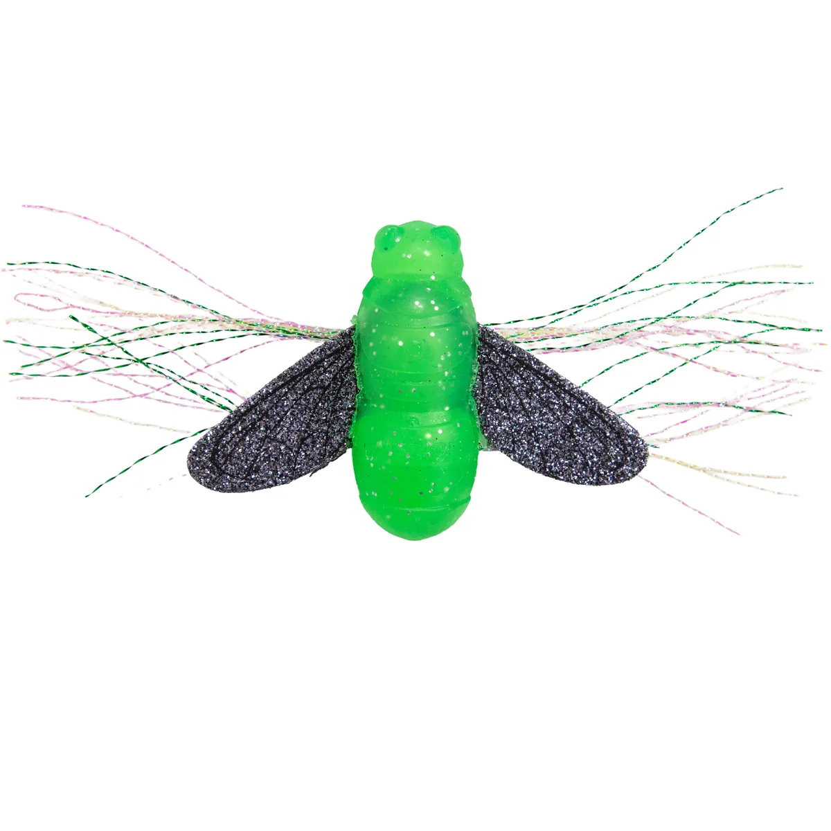 Catstages Squish Prey 蒼蠅造型貓玩具（綠）