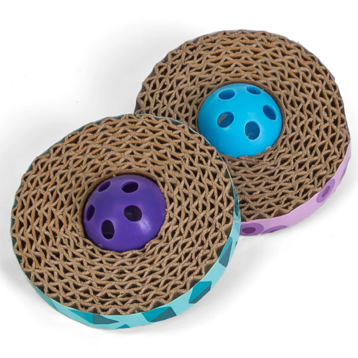 Catstages Spin & Scratch Cat Scratcher – Blue