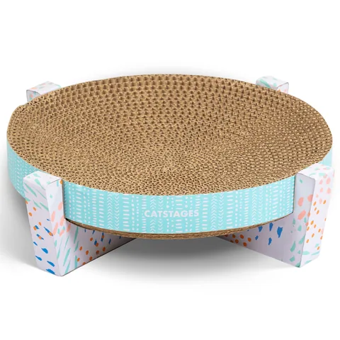 Catstages Scratch, Snuggle & Rest Cat Scratcher – Multicolor 3