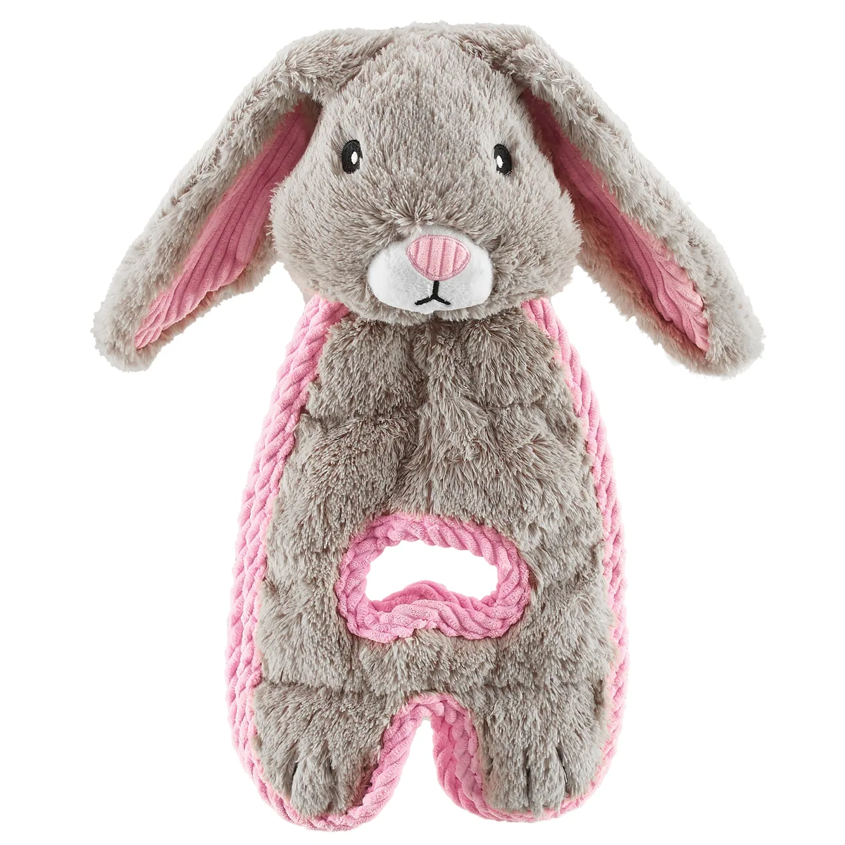 Charming Pet Cuddle Tugs 兔子造型拔河絨毛玩具（白）