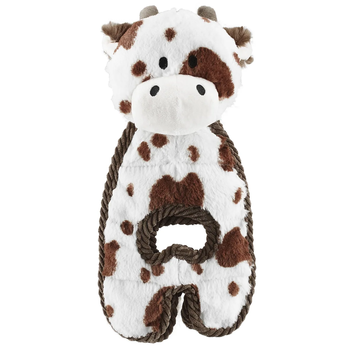 Charming Pet Cuddle Tugs Cow – Multicolor