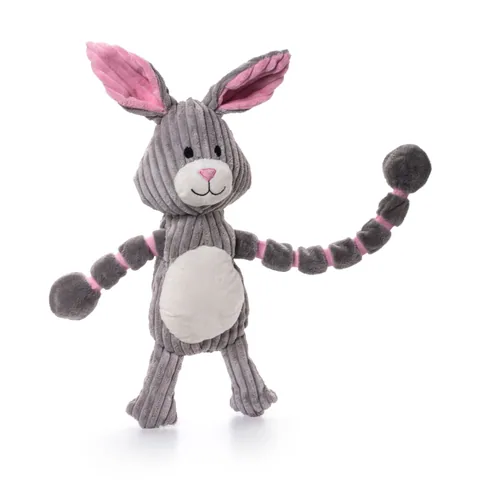 Charming Pet Thunder Tuggerz 兔子造型拔河絨毛玩具(灰) 1