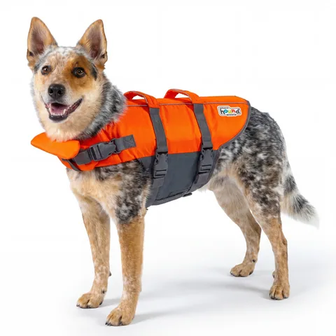 Outward Hound Granby Splash Life Jacket – Orange, Medium