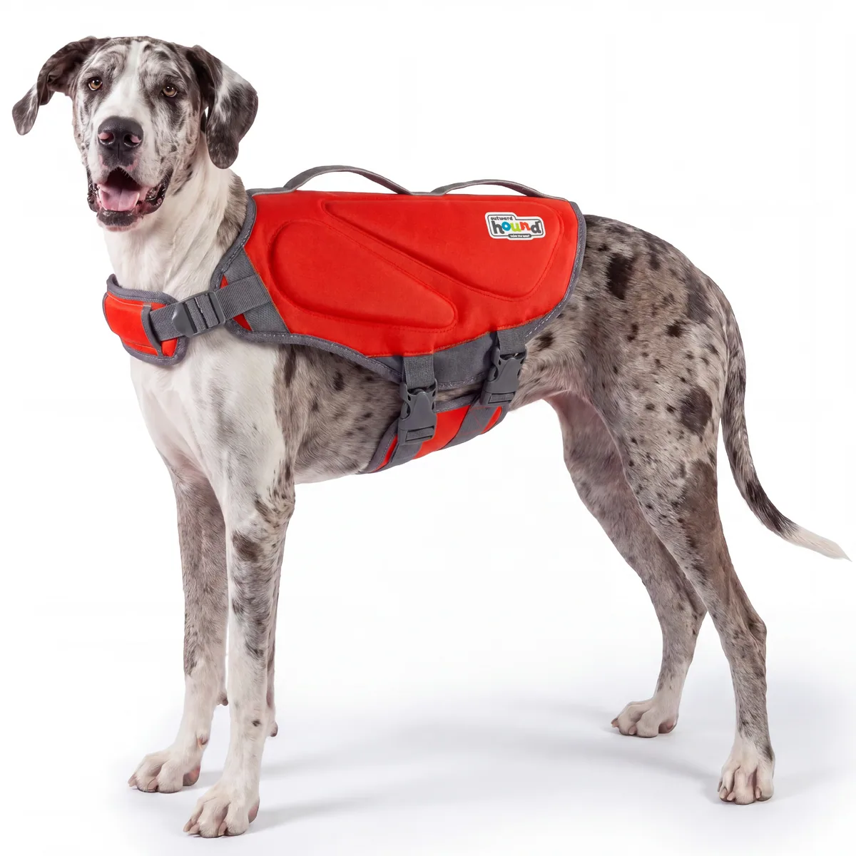 Outward Hound Dawson Swim 犬用救生衣（紅／XL）