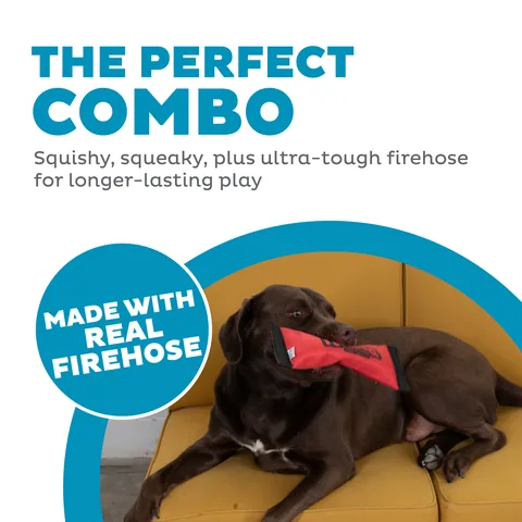 Outward Hound Firehose Fetch 消防水管拋接玩具（紅／M） 2