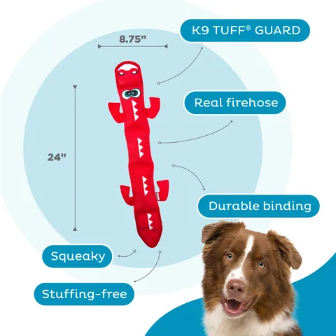 Outward Hound Fire Biterz 恐龍啃咬玩偶（紅／L） 3