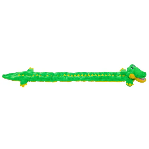 Outward Hound Squeaker Matz Gator Dog Toy – Green, XX-Large