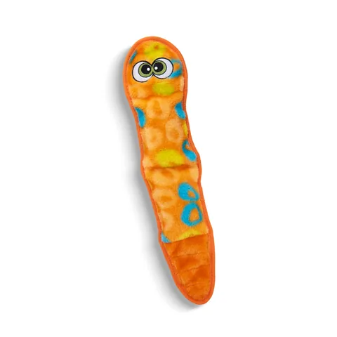 Outward Hound Sssupreme Snake Dog Toy – Orange, Small