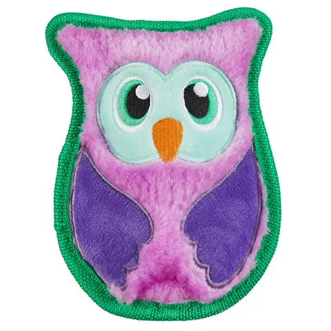 Outward Hound Durablez Owl Dog Toy – Purple, X-Small