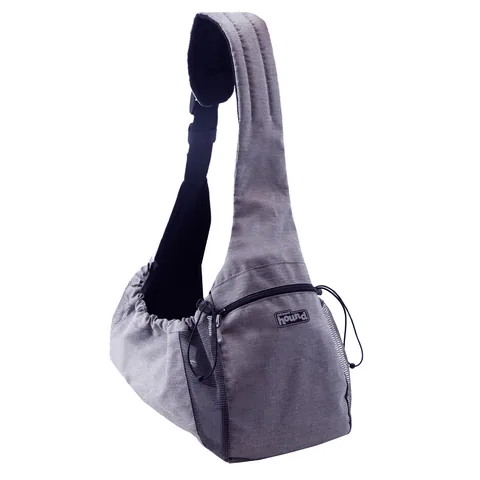 Outward Hound PupPak Dog Sling Carrier – Gray