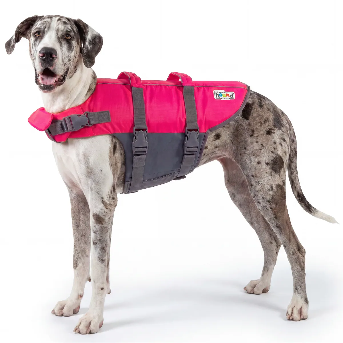 Outward Hound Granby Splash 犬用救生衣（粉／XL）