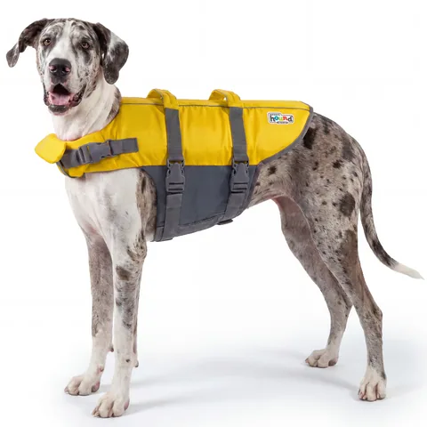 Outward Hound Granby Splash Life Jacket – Yellow, X-Large