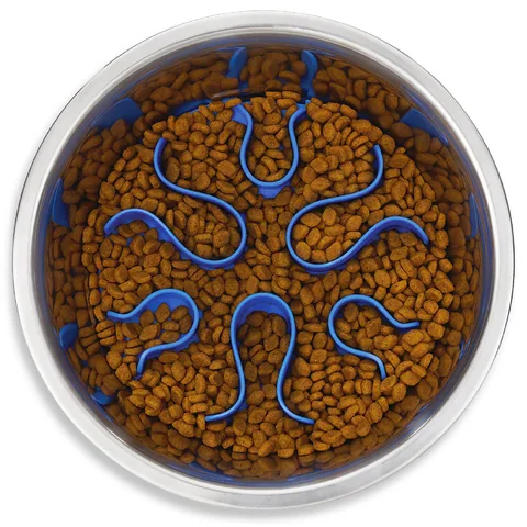 Outward Hound Stainless Steel Fun Feeder – Medium