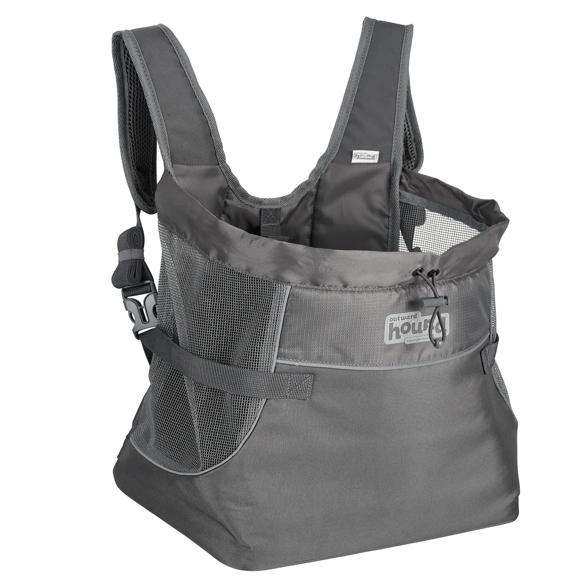 Outward Hound PupPak Front Carrier 寵物胸前背袋（灰／M）
