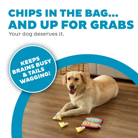 Outward Hound Puzzle Snack Bag 玉米片包裝袋造型益智玩偶（多色） 2