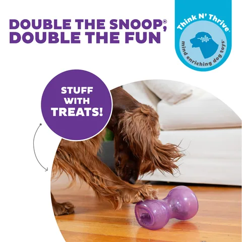 Outward Hound Double Snoop 漏食玩具（紫） 2