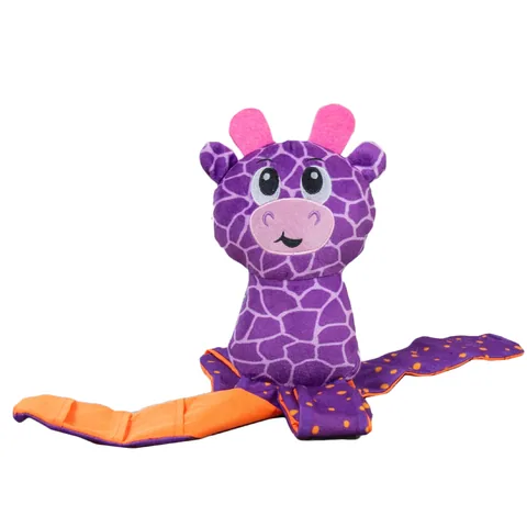 Outward Hound Silly Legz Giraffe Dog Toy – Purple