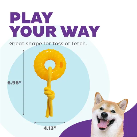 Outward Hound Gummiez Peach Ring – Orange 4