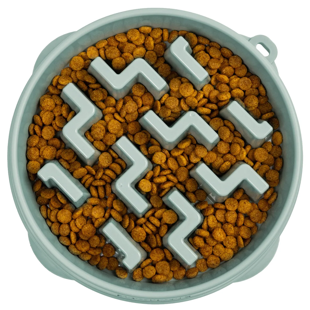 Outward Hound Fun Feeder Notch 刻痕慢食碗（鼠尾草綠／L）