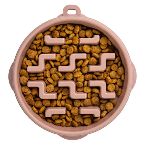Outward Hound Fun Feeder Notch – Desert, Medium