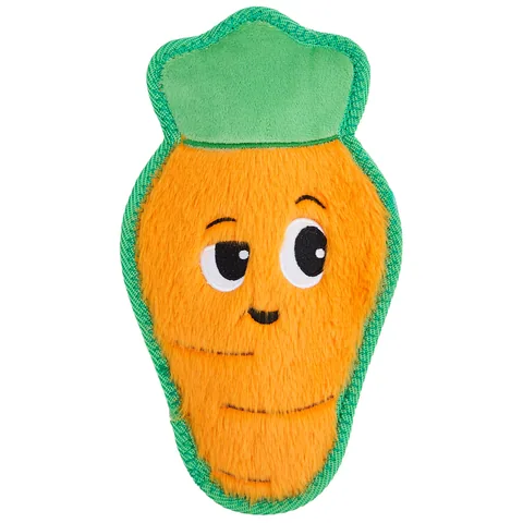 Outward Hound Tough Skinz Carrot Dog Toy – Multicolor, Medium