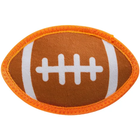 Outward Hound Tough Skinz Football Dog Toy – Brown, Small, 2-Pack