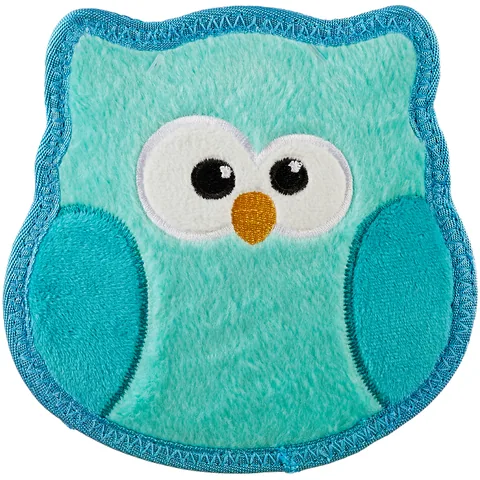 Outward Hound Tough Skinz Owl Dog Toy – Turquoise, Small