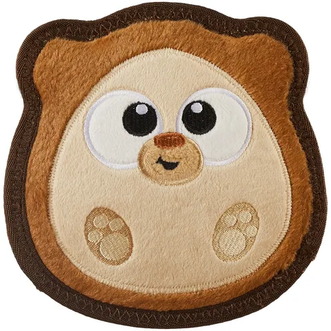 Outward Hound Tough Skinz Hedgie Dog Toy – Brown, Small