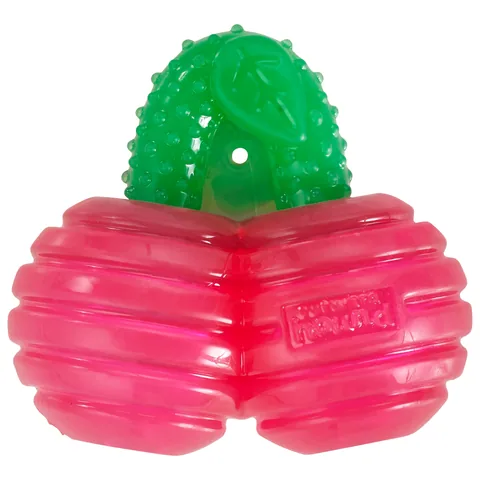 Outward Hound Gummiez Cherries Dog Toy – Red
