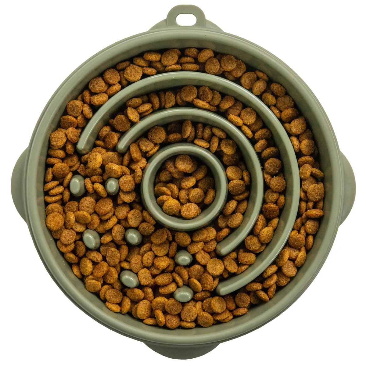Outward Hound Fun Feeder Circle 狗狗慢食迷宮碗（鼠尾草綠／L）