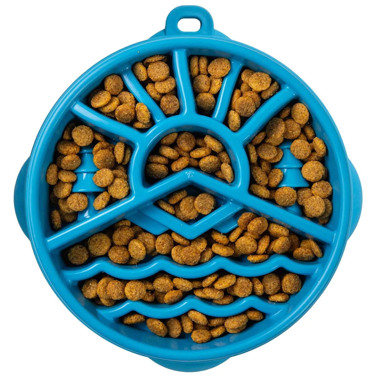 Outward Hound Fun Feeder Mountain 狗狗慢食迷宮碗（藍／M）