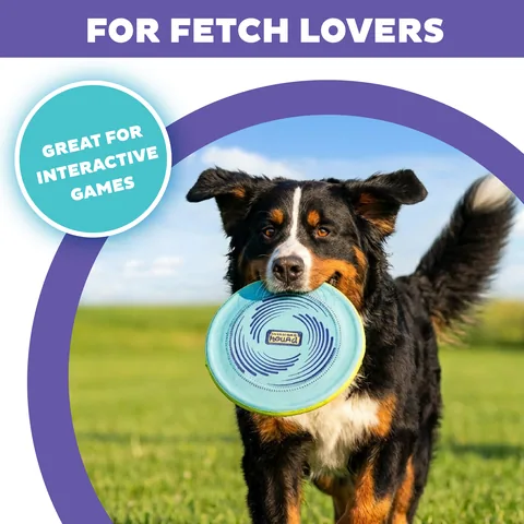 Outward Hound FlyFetch Disc 飛盤玩具（藍／M） 2