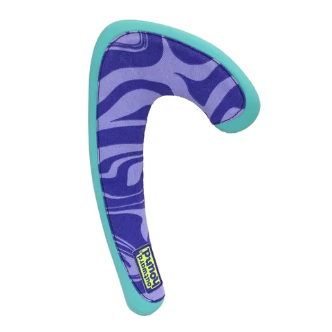 Outward Hound FlyFetch Boomerang Dog Toy – Purple, Medium