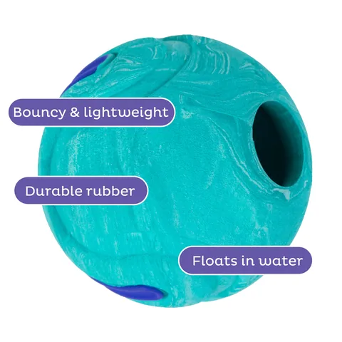 Outward Hound FlyFetch Rubber Ballz 橡膠球 2 入組（多色／M） 3