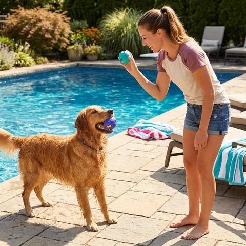 Outward Hound FlyFetch Rubber Ballz 橡膠球 2 入組（多色／M） 5