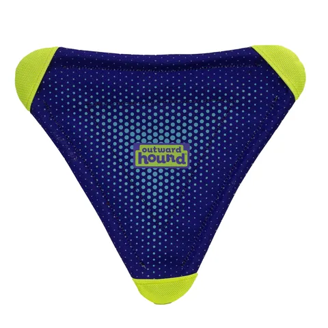 Outward Hound FlyFetch Flyer Dog Toy – Purple, Medium