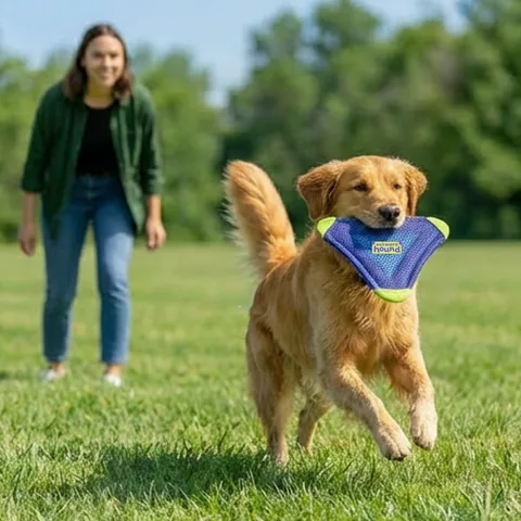 Outward Hound FlyFetch Flyer 飛行玩具（紫／M） 5