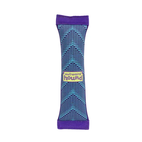 Outward Hound FlyFetch Firehose Fetch Dog Toy – Purple, Medium