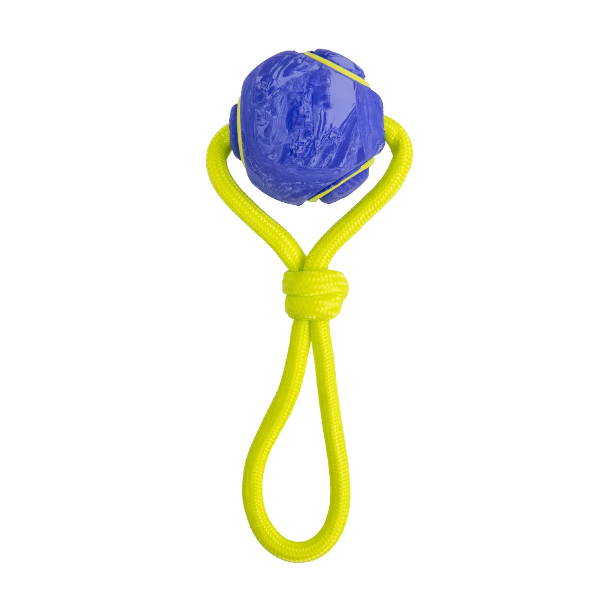 Outward Hound FlyFetch Ball Tug 拔河球玩具（紫／M）