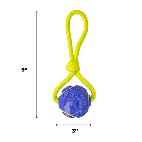 Outward Hound FlyFetch Ball Tug 拔河球玩具（紫／M） 5